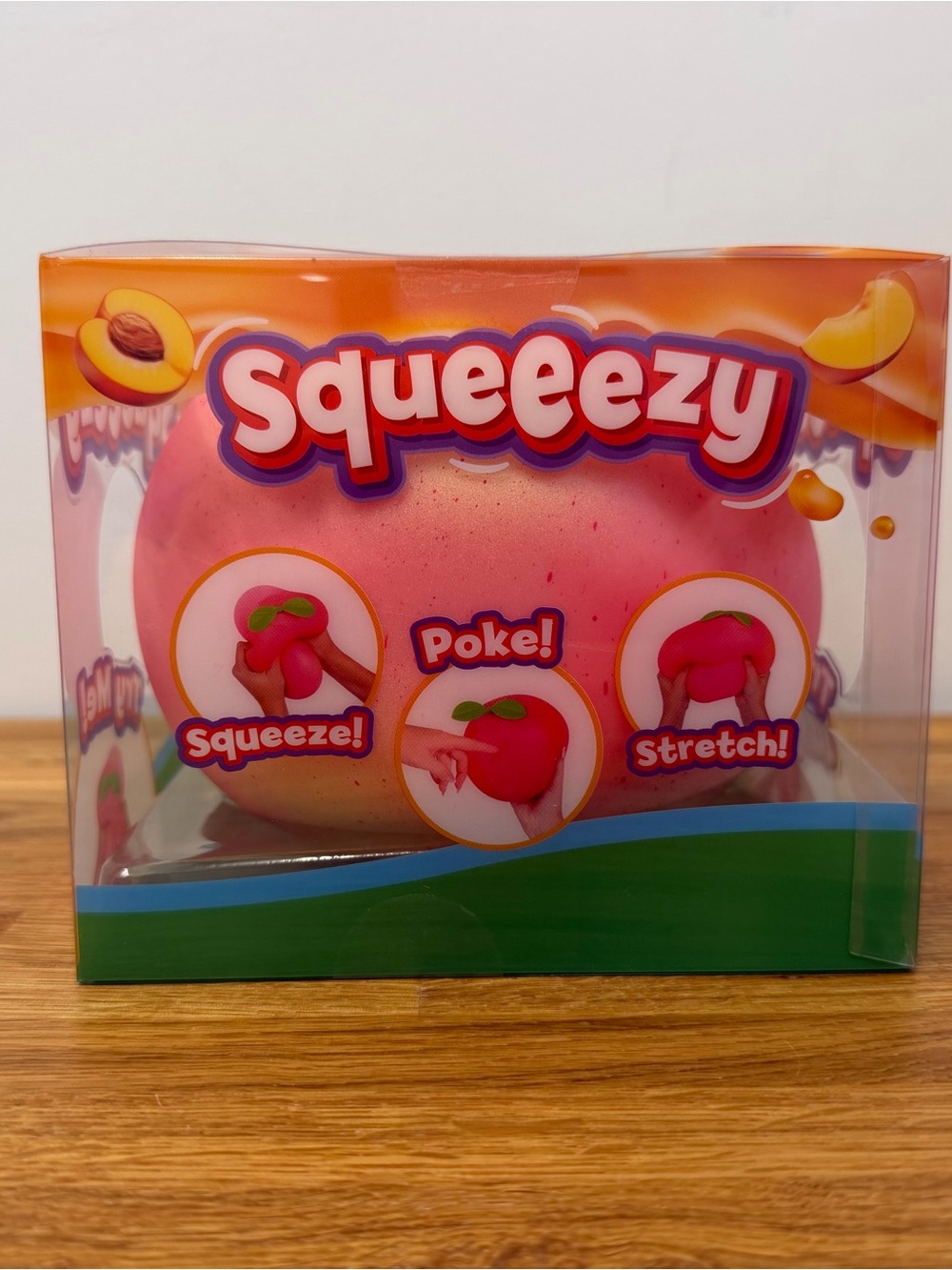Sunny Days Squeeezy Peach Jumbo Squishy Sensory Fidget